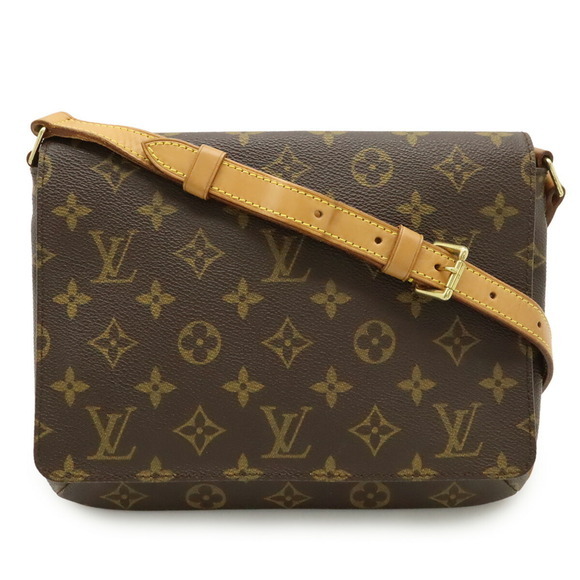 LOUIS VUITTON Brown Monogram Shoulder Bag